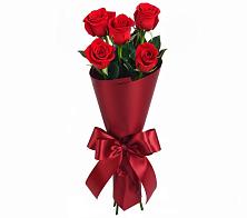 Букет 5 Красных роз Эдлесс Лав #REPLACE_PRED# Троицкий