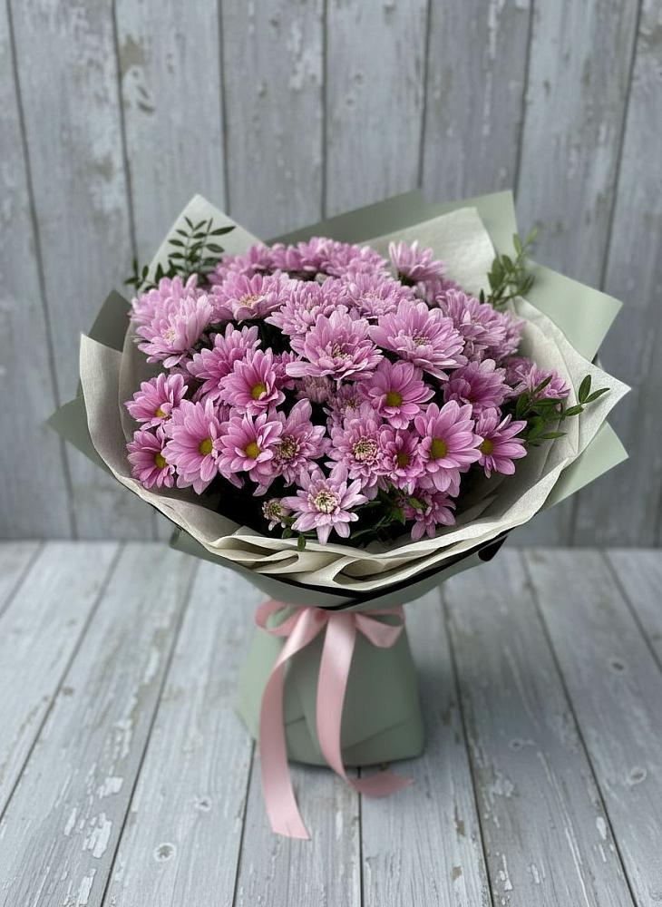 Букет цветов из: Хризантемы в Троицкий