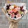 Букет цветов из: Гвоздики, Хризантемы и Розы в Троицкий