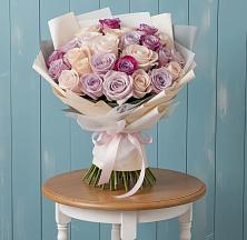 Букет цветов из:  Розы в Троицкий