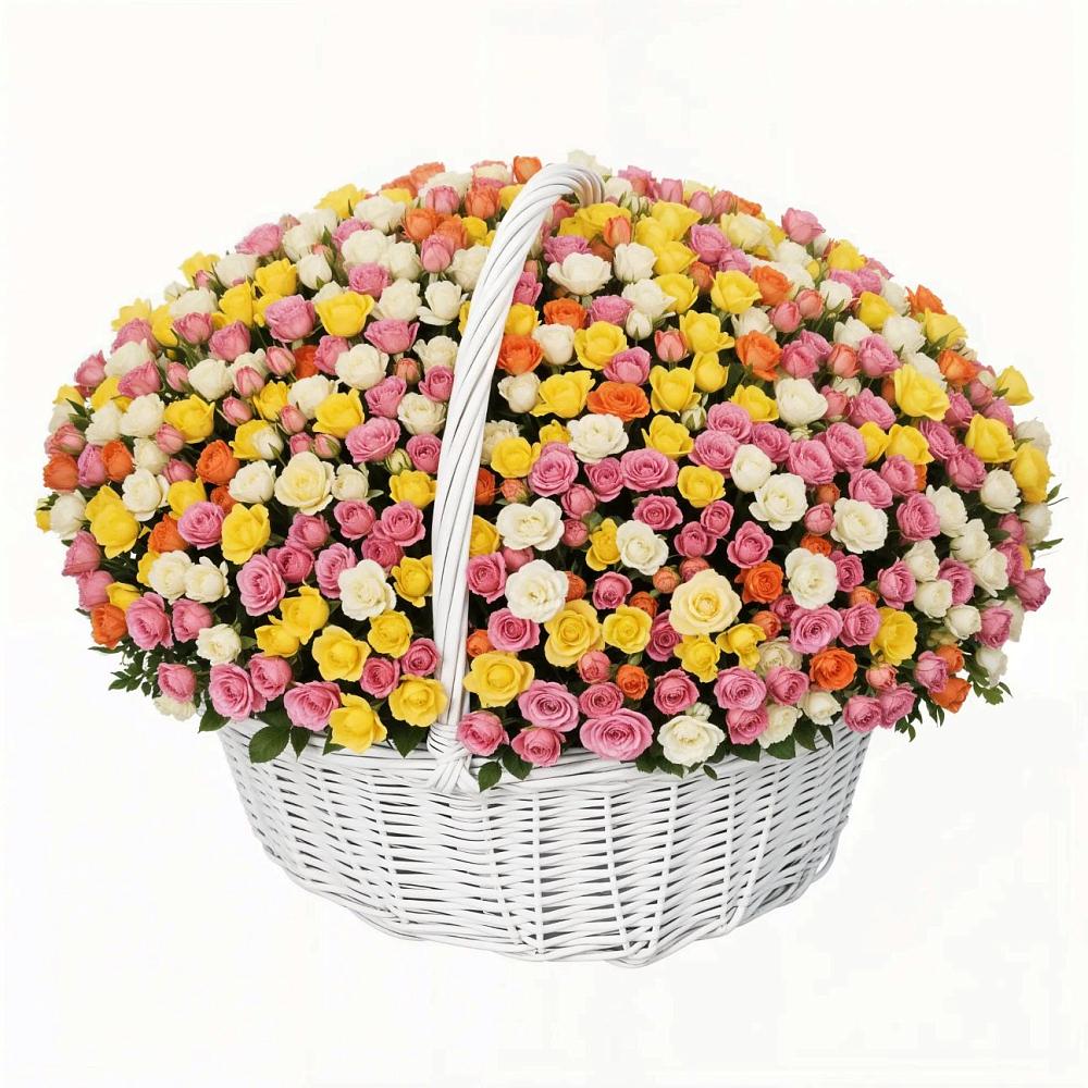 Премиум букет из: Розы в Троицкий