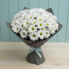 Букет цветов из:  Хризантемы в Троицкий