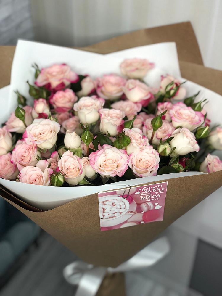 Букет цветов из: Розы в Троицкий