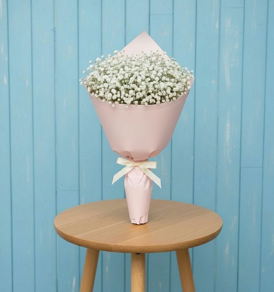 Букет цветов из: Гипсофила в Троицкий