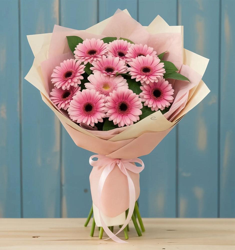 Букет цветов из: Герберы в Троицкий