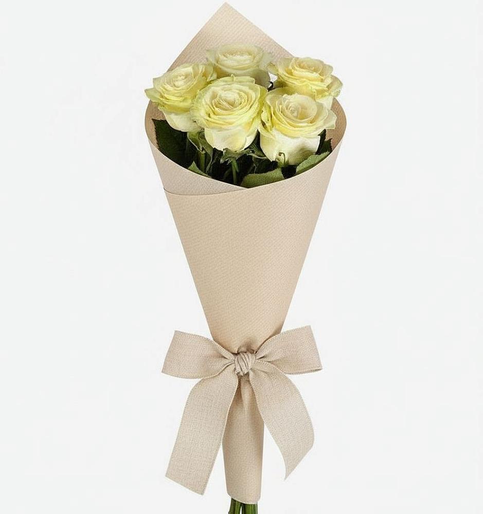 Букет цветов из: Розы в Троицкий