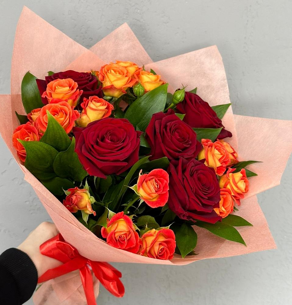 Букет Любовь и восторг в Троицкий