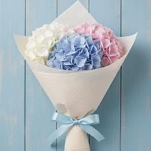 Букет цветов из:  Гортензия в Троицкий