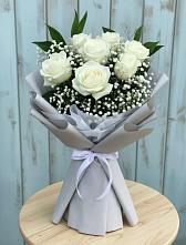 Букет цветов из:  Розы в Троицкий
