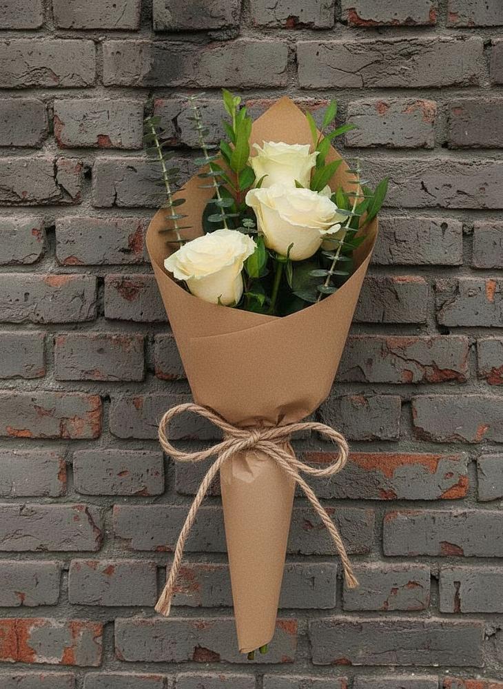 Букет цветов из: Розы в Троицкий