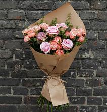 Букет цветов из:  Розы в Троицкий