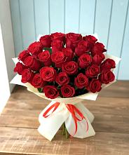 Букет 29 Красных роз в Троицкий