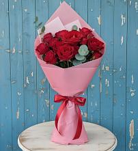 Букет цветов из:  Розы в Троицкий