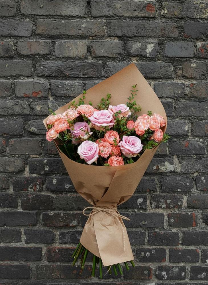 Букет цветов из: Розы в Троицкий