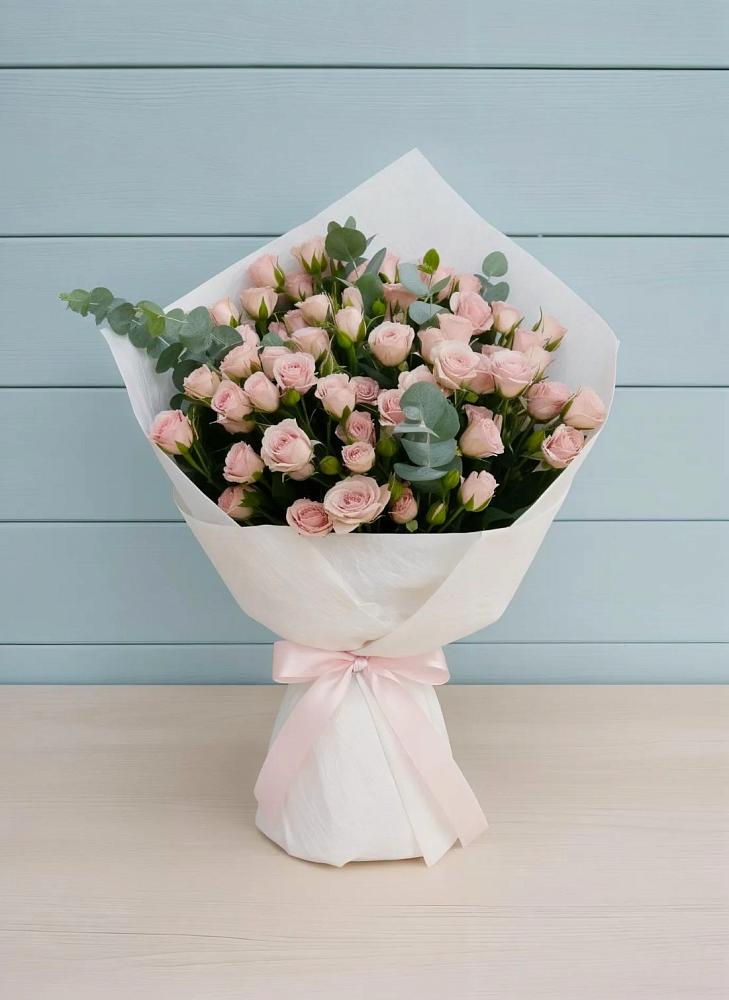 Букет цветов из: Розы в Троицкий