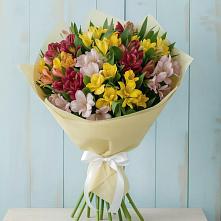 Букет цветов из:  Альстромерии в Троицкий