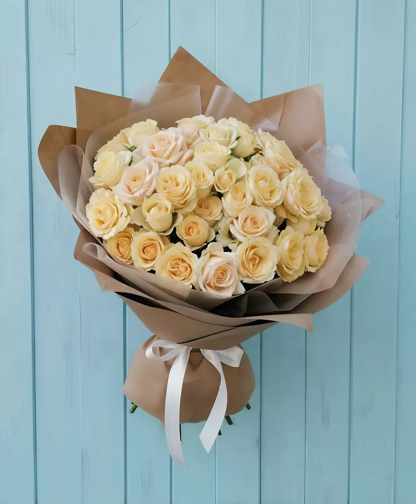 Букет Кремовое облако в Троицкий