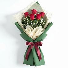 Букет цветов из:  Розы в Троицкий