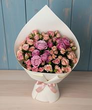 Букет цветов из:  Розы в Троицкий